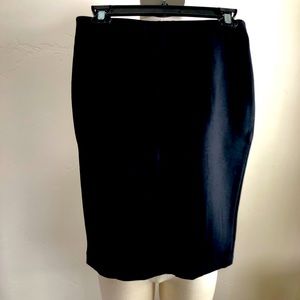 Philosophy black pencil skirt